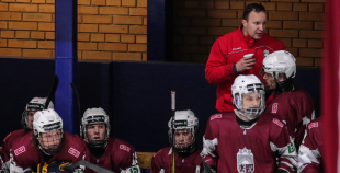 FOTO: Latvija U-18 - Latvijas U20 B komanda 2:1