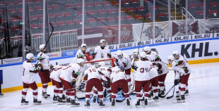 FOTO: Latvija U-18 - Krievija U-18 1:5