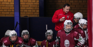 FOTO: Latvija U-18 - Latvijas U20 B komanda 2:1