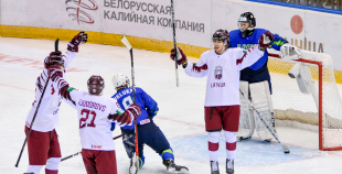 FOTO: Latvija - Slovēnija 9:1