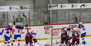 Latvijas sieviešu izlase Pasaules čempionāta atklāšanas mačā piekāpjas Slovākijai