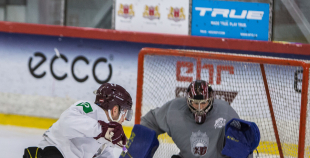 FOTO: Latvijas izlases treniņš "Volvo ledus hallē" (09.04.)