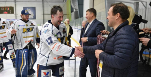 Foto: 7. finālspēle: HK Mogo - HK Kurbads 1:2