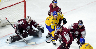 FOTO: Latvija -  Zviedrija (2:3)