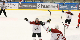 FOTO: Latvija U20 - Baltkrievija (3:2)