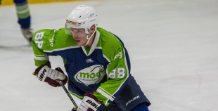 Mareņa lieliskais sniegums atnes "Mogo" uzvaru pirmajā pusfināla mačā