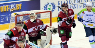 FOTO: Latvija - Slovēnija 