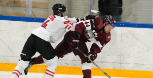 Latvijas nacionālā izlase vēlreiz uzvar Austriju