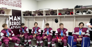 Latvijas 3x3 hokeja izlasei zelta medaļas!