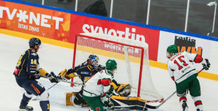 FOTO: "Kurbads" - "Liepāja/Optibet" (6:3)