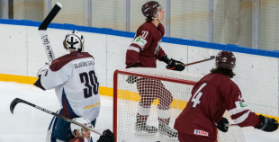 FOTO: Latvijas U20 izlase - Zemgale/LLU 5:3