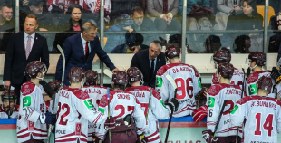 FOTO: Latvija - Baltkrievija 2:3