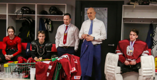 FOTO: Latvija U-18 izcīna zelta medaļas 