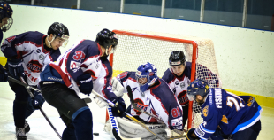 FOTO: HS "Rīga" - HK "Prizma" (3:1)