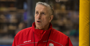 Latvijas hokeja izlase “Akropoles” ledus arēnā aizvadījusi pēdējo treniņu pirms došanās uz pasaules čempionātu 