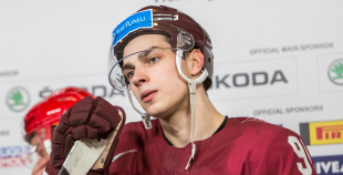 FOTO: Latvija - Dānija (1:0)