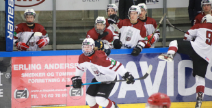 FOTO: Latvija U20 - Baltkrievija (3:2)