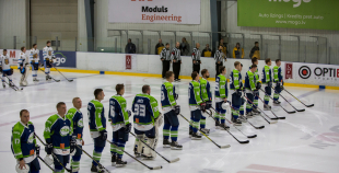 FOTO: "MOGO" ar rezultātu 7:0 sagrauj "Rīga" jaunos hokejistus 