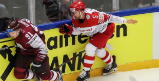 FOTO: Latvija - Dānija (1:0)