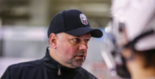 FOTO: Latvijas U-20 hokeja izlases treniņš