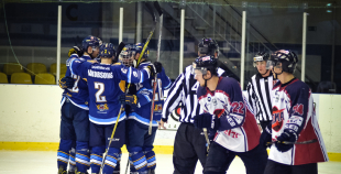 FOTO: HS "Rīga" - HK "Prizma" (3:1)