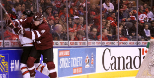 Latvija U20 - Kanāda U20 2:10