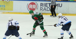 Virslīga: HK Liepāja - HS Rīga 1:2 PL