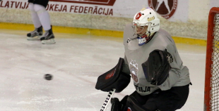 2016 Latvijas hokeja izlases treniņš