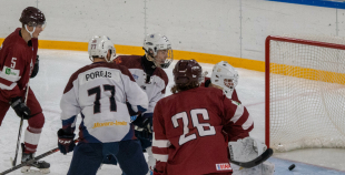 FOTO: Latvijas U20 izlase - Zemgale/LLU 5:3