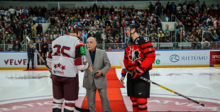 Pēdējā pārbaudes spēlē Latvijas piedzīvo neveiksmi pret zvaigžņoto Kanādu 