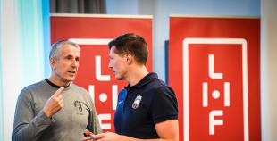 Boba Hārtlija seminārs pulcē 80 trenerus no Latvijas un ārvalstīm