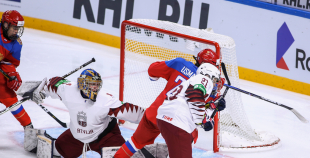 FOTO: Latvija U-18 - Krievija U-18 1:5