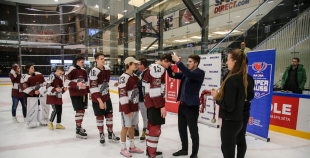 Svinīgi noslēgusies Latvijas bērnu un jaunatnes čempionāta hokejā 2018./2019. sezona