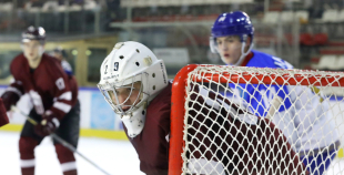 FOTO: Latvija - Kazahstāna (2:3 pēcspēles metienos)