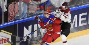 PČ: Latvija - Krievija 0:5 