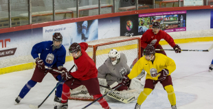 FOTO: Latvijas U-20 izlases treniņš (03.12)