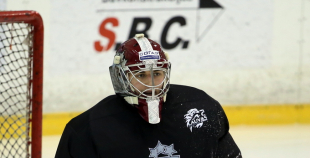 Latvijas hokeja izlases treniņš 06.03.2017.