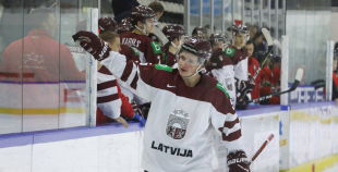 FOTO: Latvija - Ungārija (4:1)