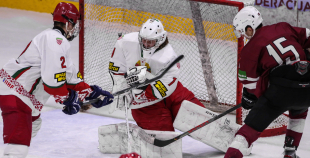 FOTO: Latvija U-18 - Baltkrievija U18 2:5