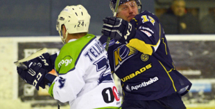 Virslīga: HK Kurbads - HK Mogo 2:3 