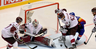 FOTO: Latvija - Koreja (5:0)