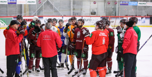 FOTO: Latvijas nacionālās izlases treniņš