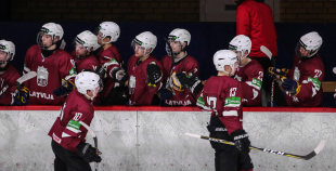 FOTO: Latvija U-18 - Baltkrievija U18 2:5