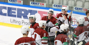 FOTO: Latvija U20 - Baltkrievija (3:2)