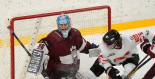 Latvijas nacionālā izlase vēlreiz uzvar Austriju