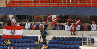 FOTO: Latvija - Austrija 2:1