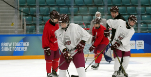 FOTO: Latvijas trīs pret trīs izlase aizvada treniņu Dienvidkorejā!