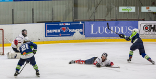 Saulietim četri vārti un piespēle, "MOGO" otrajā spēlē sagrauj "Prizma"