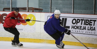 FOTO: U-20 izlases pirmais treniņš pirms novembra turnīra Ventspilī 