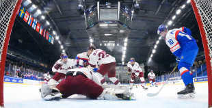 Latvijas U-18 izlasei fantastisks panākums pret Slovākijas vienaudžiem!